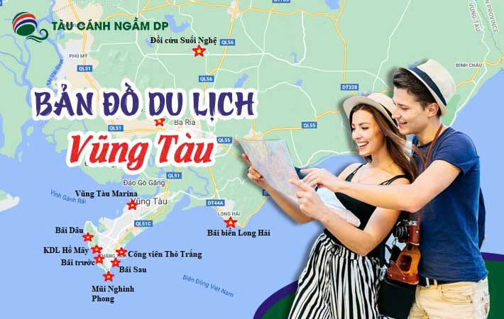 [Mới Nhất] Bản Đồ Du Lịch Vũng Tàu Cho Hội Mê Xê Dịch